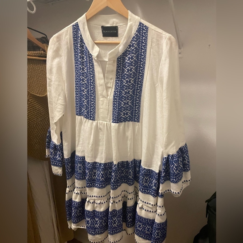 Linen Mini Dress